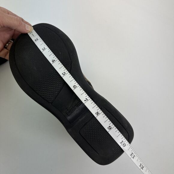 Dansko Vintage Platform Bootie Brown Tan Leather Laces Side Zip Womens 37 US 6.5 - Picture 14 of 14